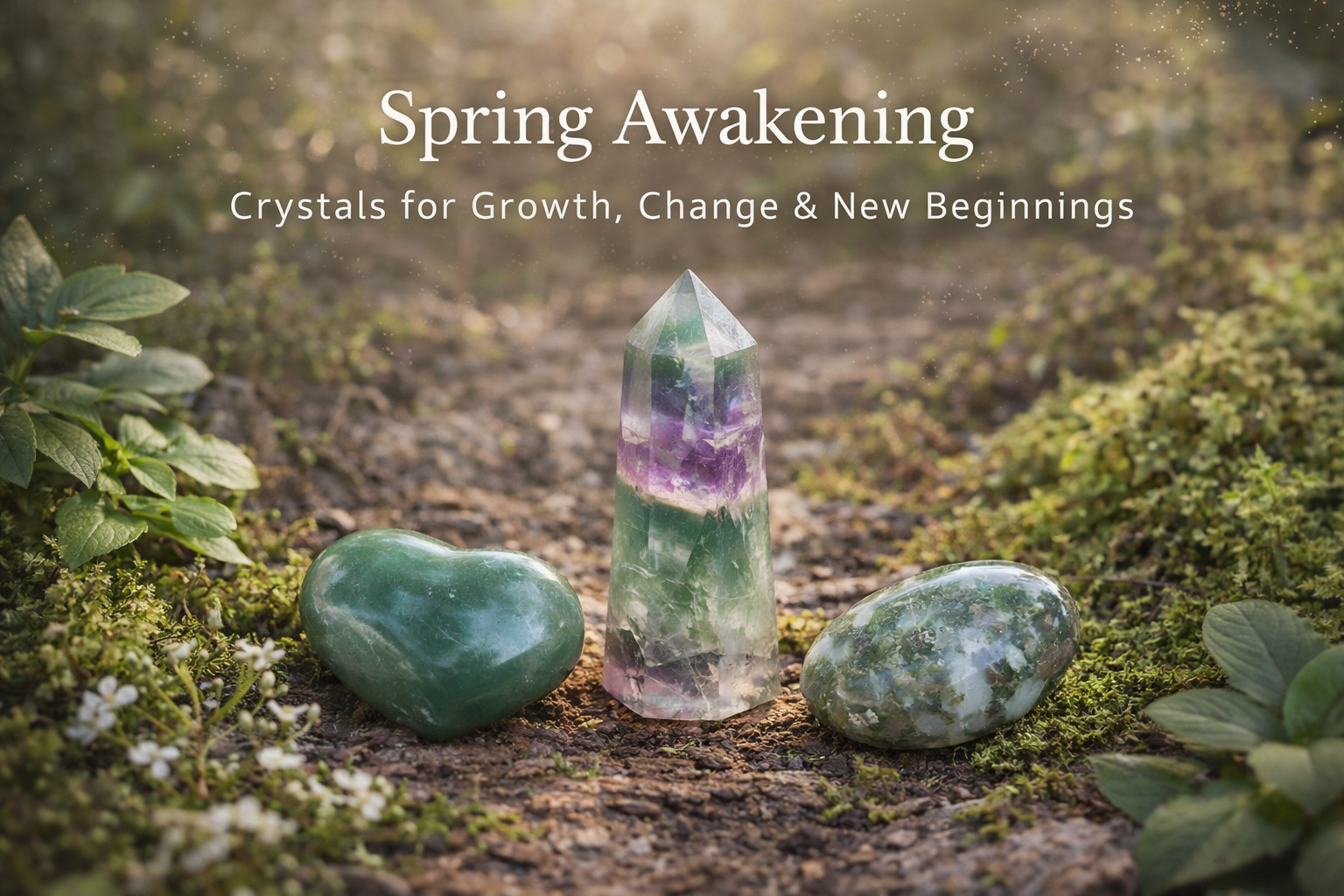 Spring Awakening: Crystals for Growth, Change & New Beginnings