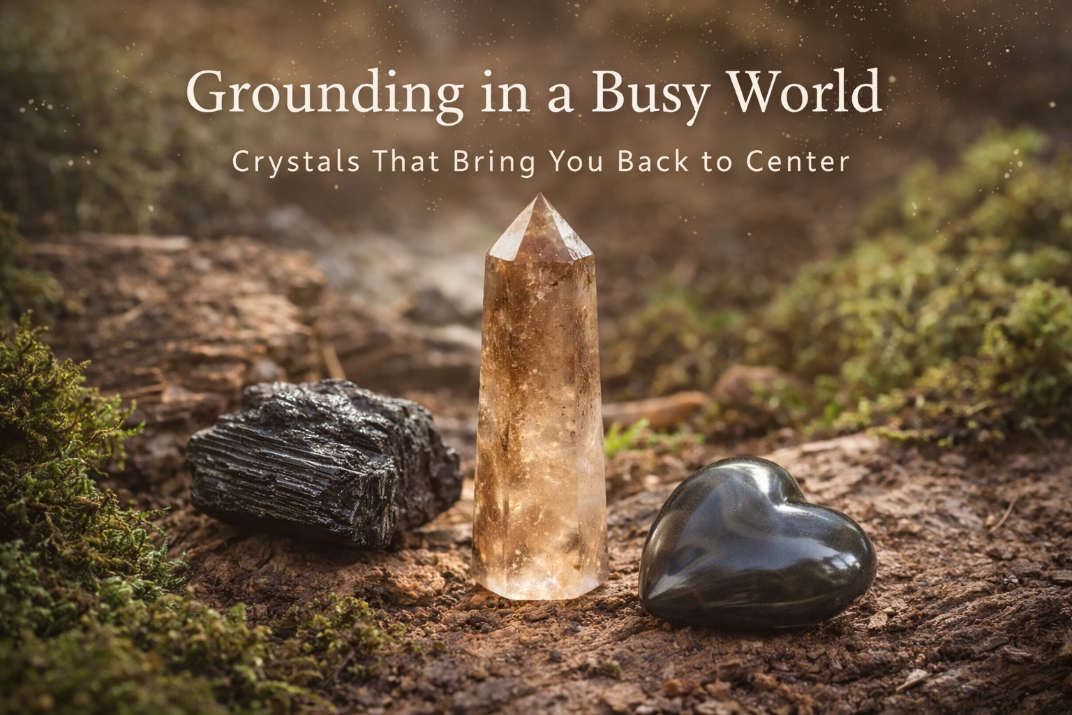 Grounding in a Busy World: Crystals That Bring You Back to Center