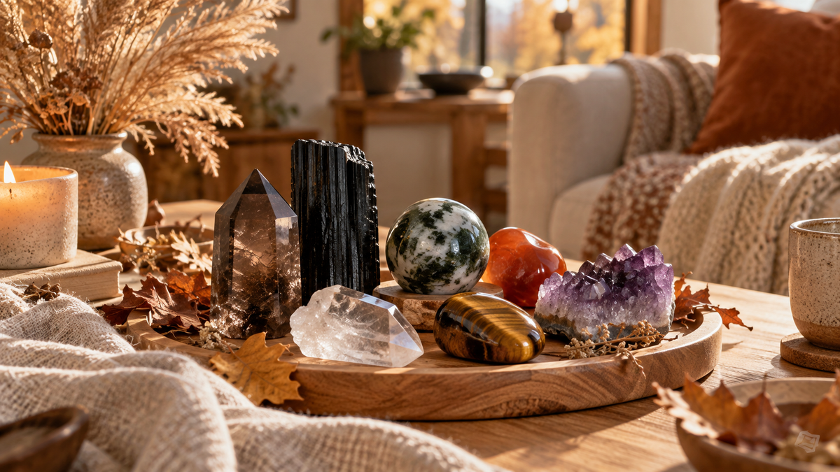 Crystals for Fall Reset: Grounding, Balance & New Intentions