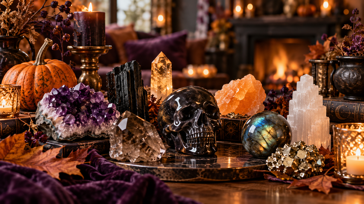 Crystals for Halloween: Protection, Mystery & Magical Seasonal Energy