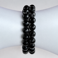 Black Tourmaline 8mm Bracelet | Grounding Crystal Jewelry