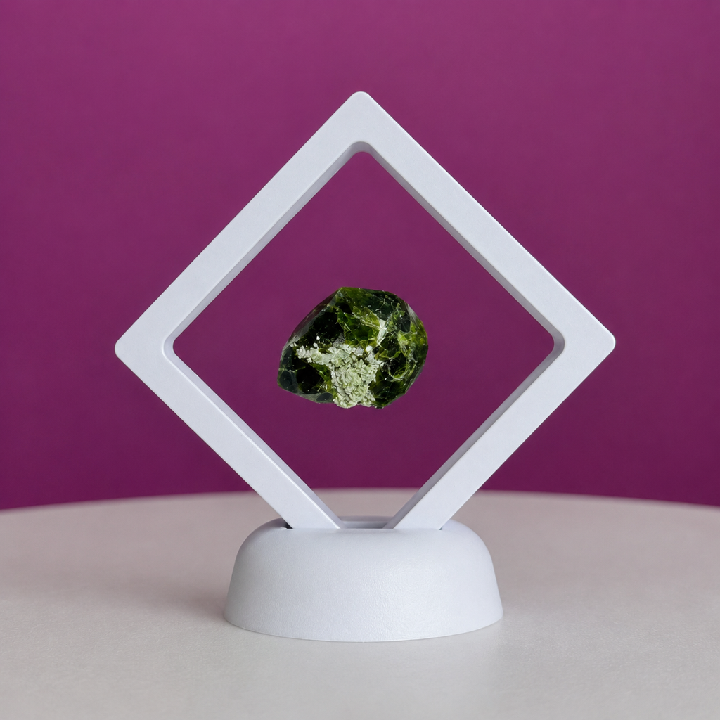 Chromium Garnet Specimen (Pakistan) | Collector Mineral with Display Box