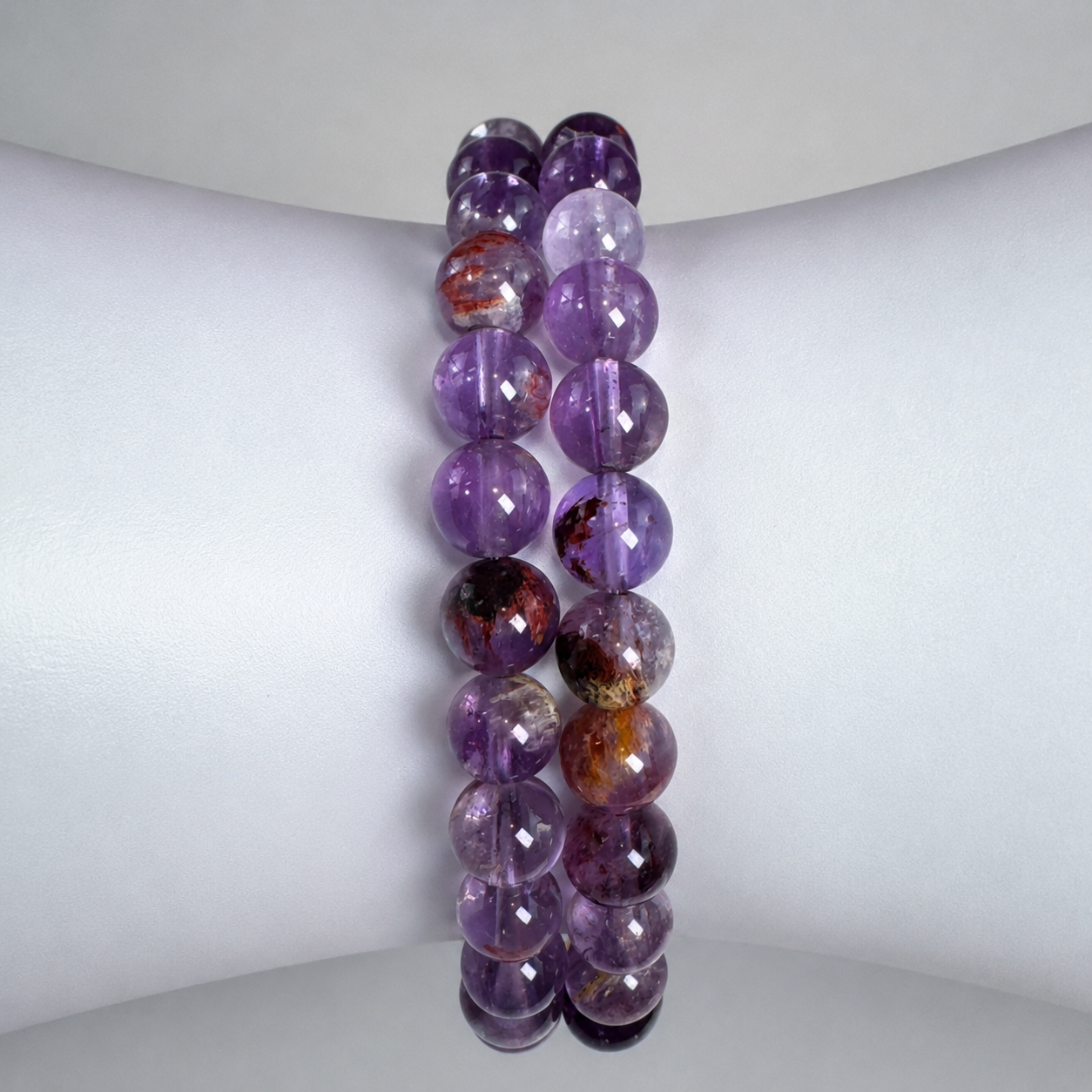 Super Seven Bracelet 6mm Natural Crystal Stretch Bracelet