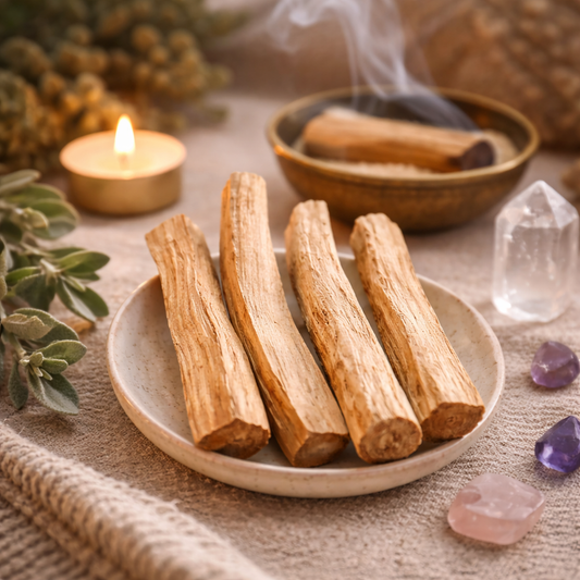 Palo Santo Wood Sticks (Bursera Graveolens, Peru), 3 Pack