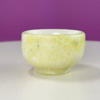 Mini Xiuyan Jade Offering Bowl | Hand Carved Jade Altar Bowl