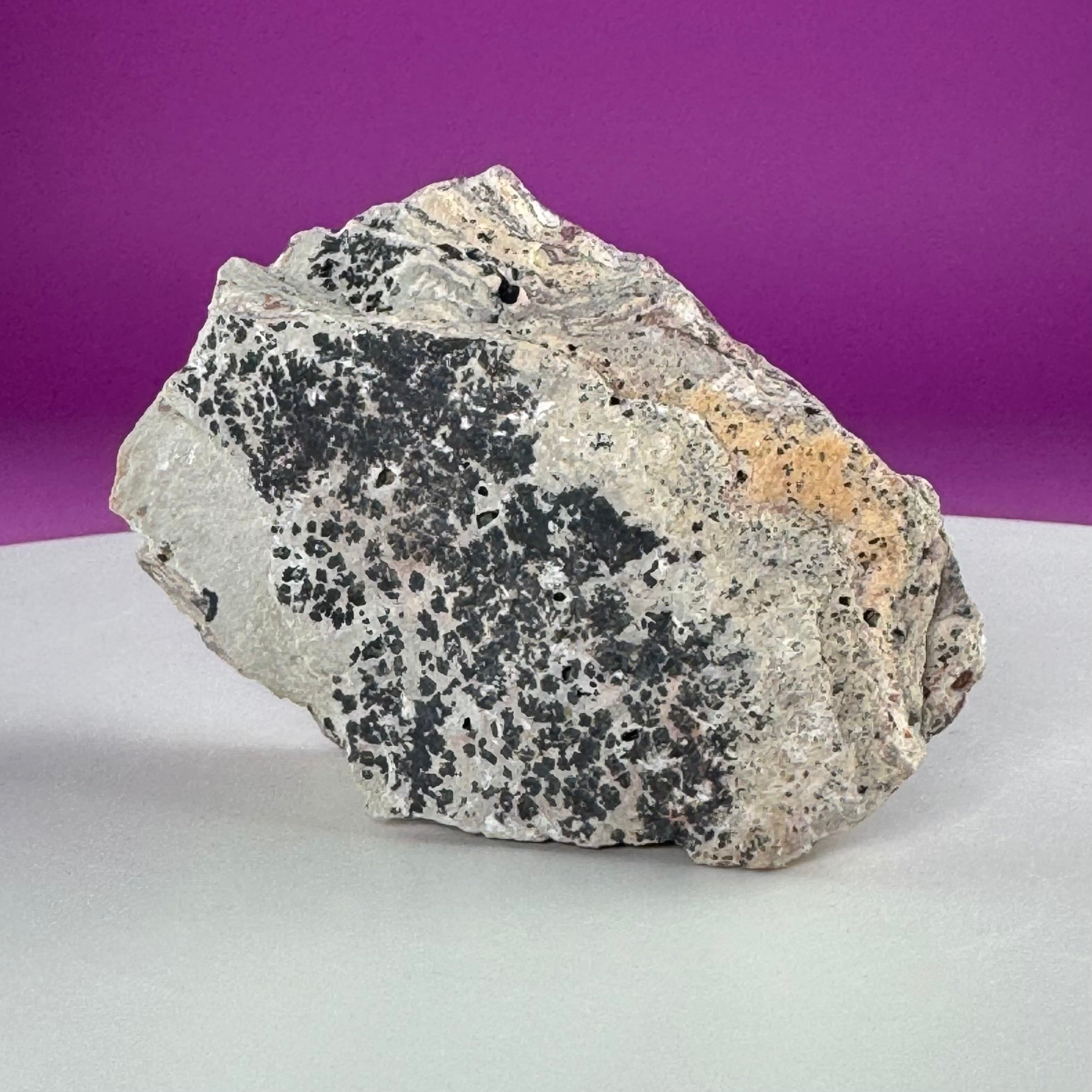 Cobalt Calcite with Malachite Specimen – Natural Pink Druzy Crystal Cluster