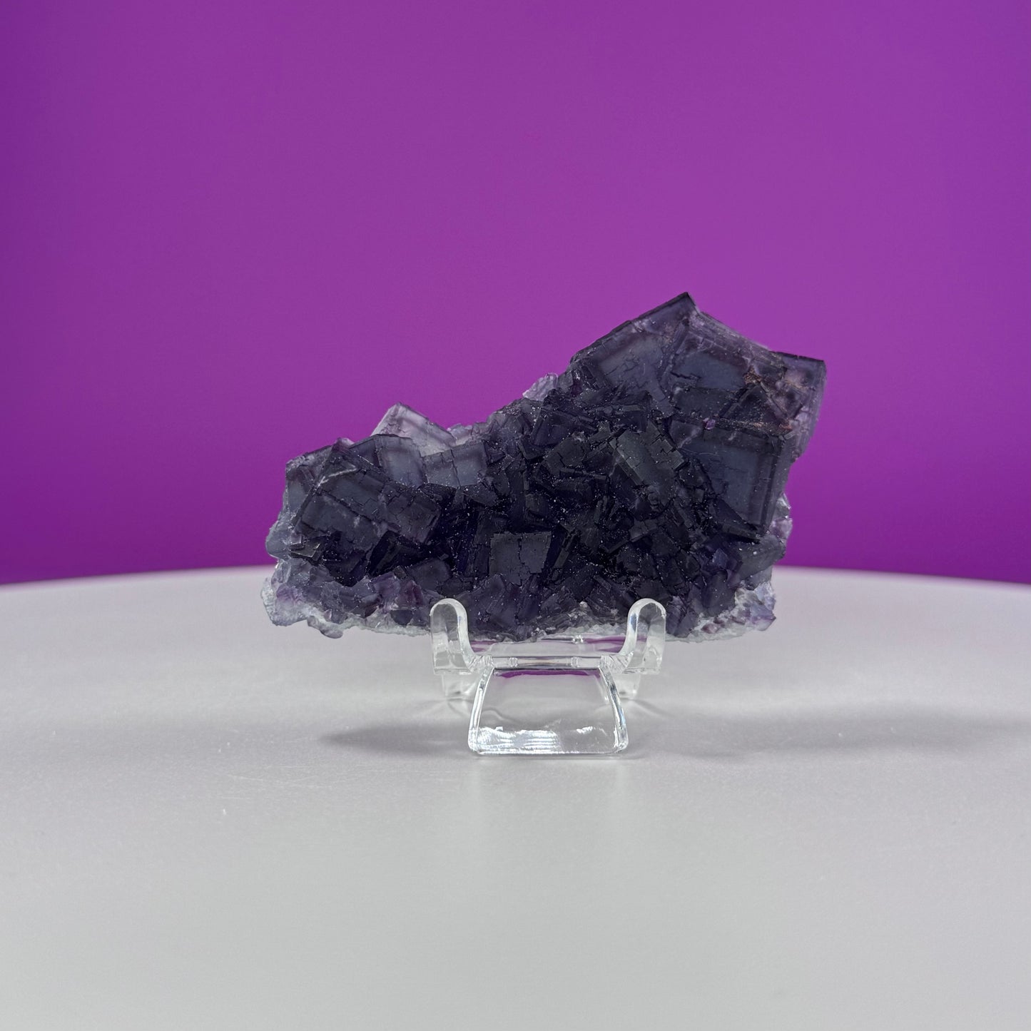Purple Fluorite Cluster (China)
