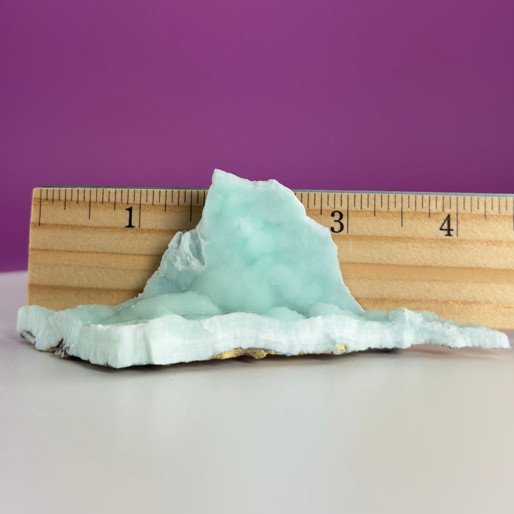 Blue Aragonite Specimen from Yunnan, China