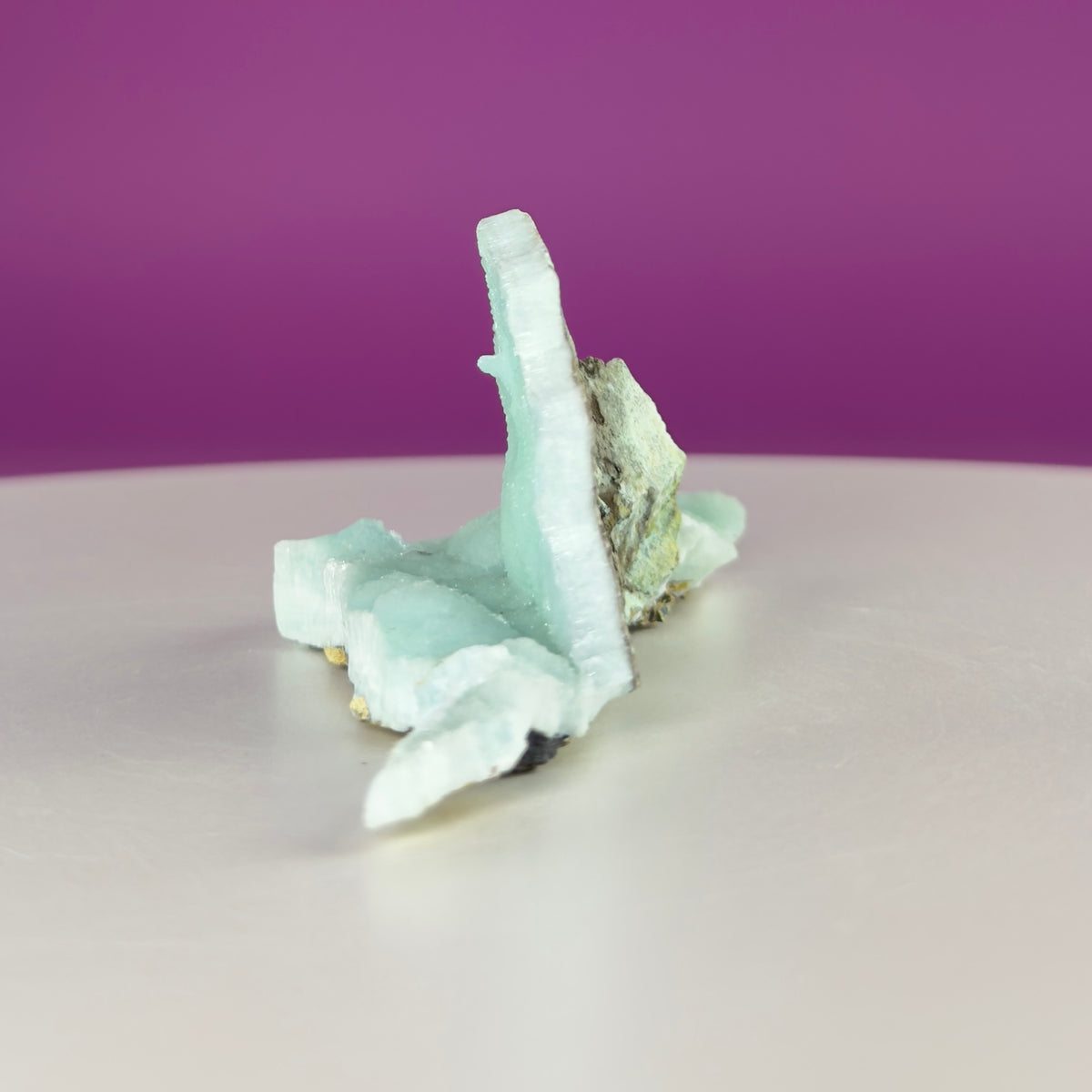Blue Aragonite Specimen from Yunnan, China