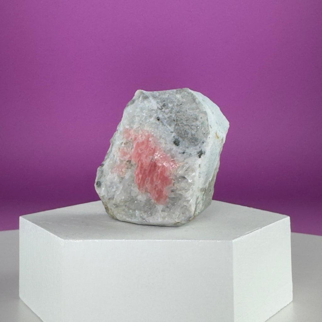 Rhodochrosite Specimen – Wutong Mine China – Self-Standing Crystal