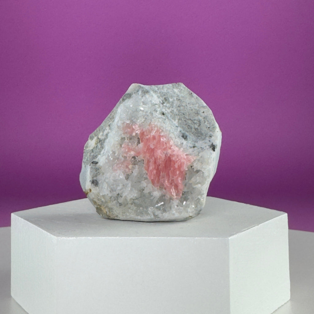 Rhodochrosite Specimen – Wutong Mine China – Self-Standing Crystal