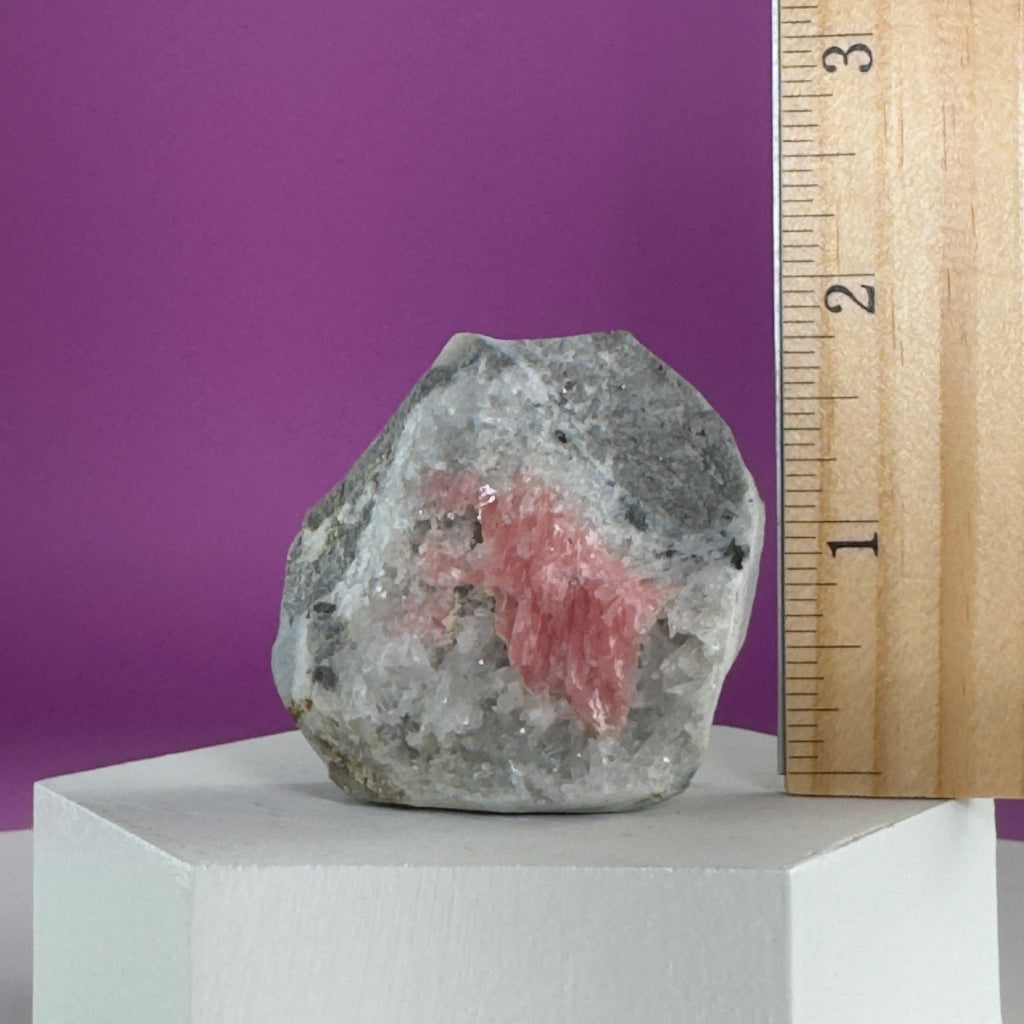 Rhodochrosite Specimen – Wutong Mine China – Self-Standing Crystal
