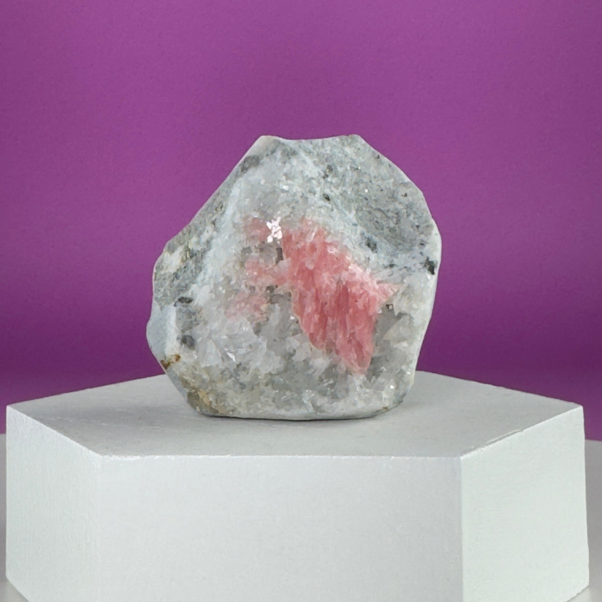 Rhodochrosite Specimen – Wutong Mine China – Self-Standing Crystal