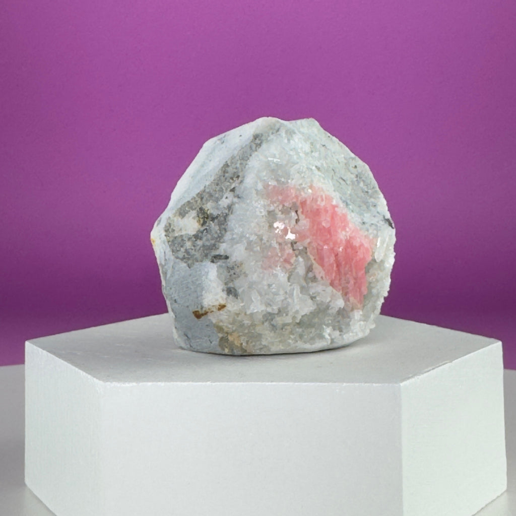 Rhodochrosite Specimen – Wutong Mine China – Self-Standing Crystal
