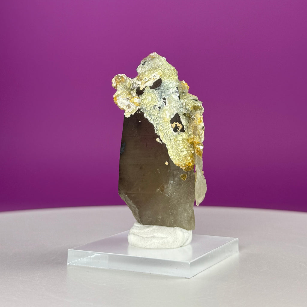 Himalayan Smoky Quartz & Feldspar Specimen