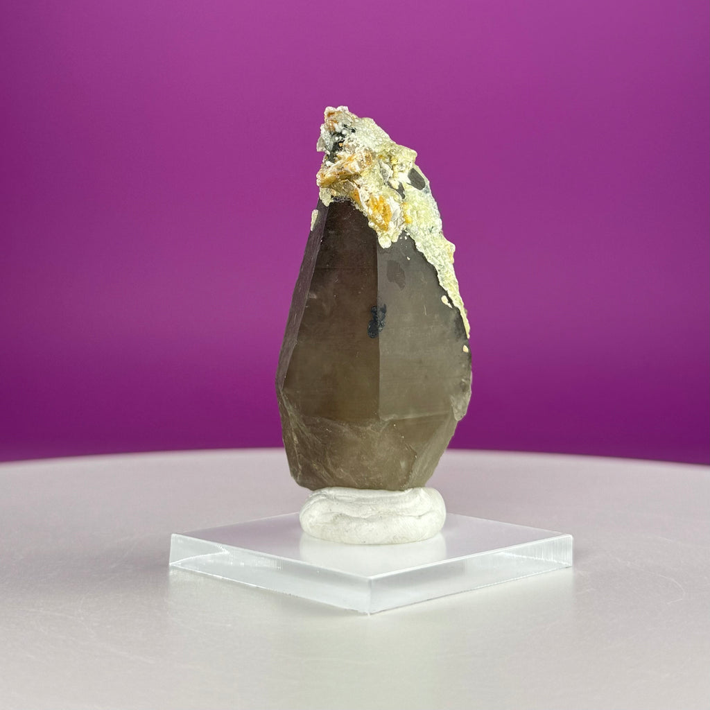 Himalayan Smoky Quartz & Feldspar Specimen