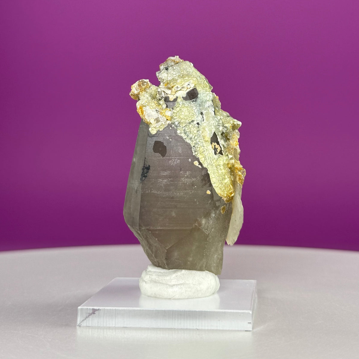 Himalayan Smoky Quartz & Feldspar Specimen