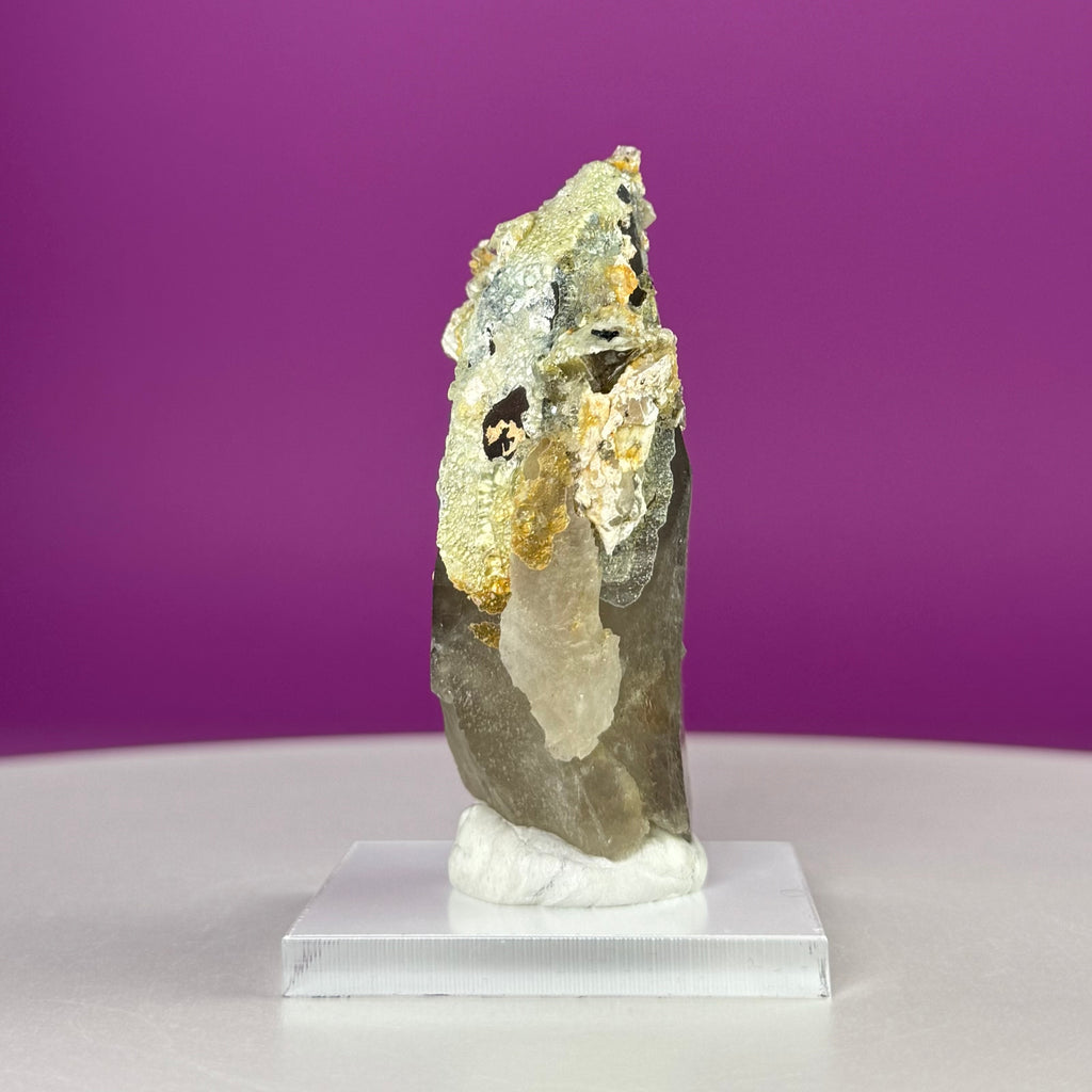 Himalayan Smoky Quartz & Feldspar Specimen