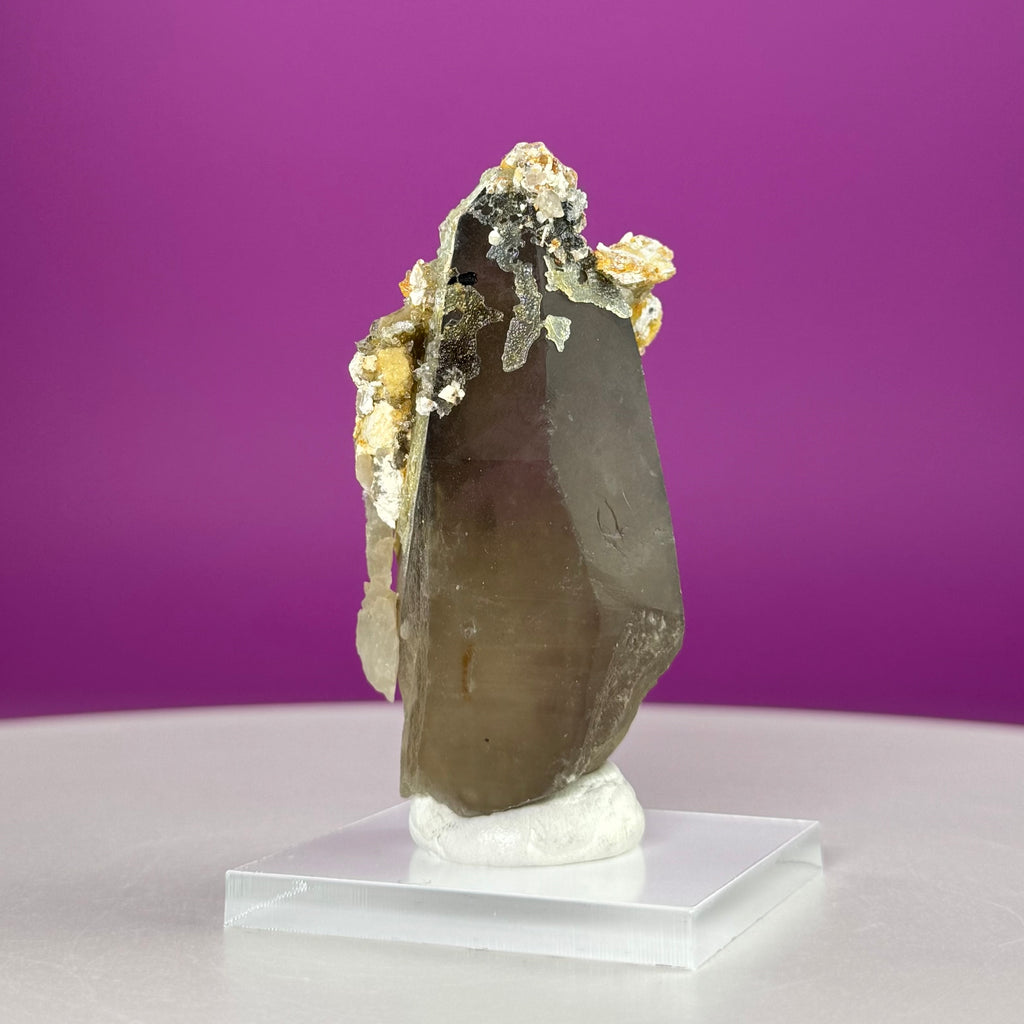 Himalayan Smoky Quartz & Feldspar Specimen