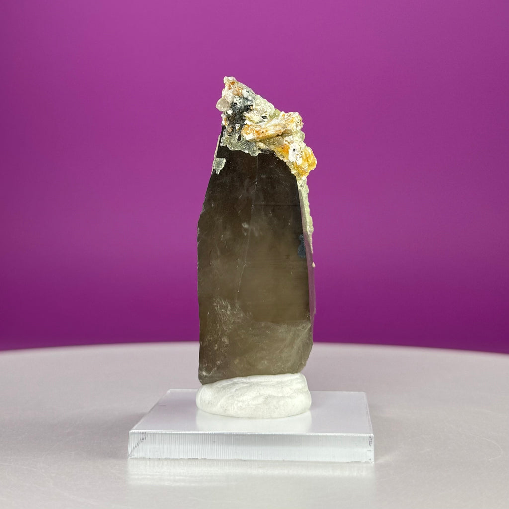Himalayan Smoky Quartz & Feldspar Specimen