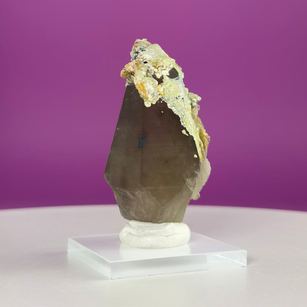 Himalayan Smoky Quartz & Feldspar Specimen