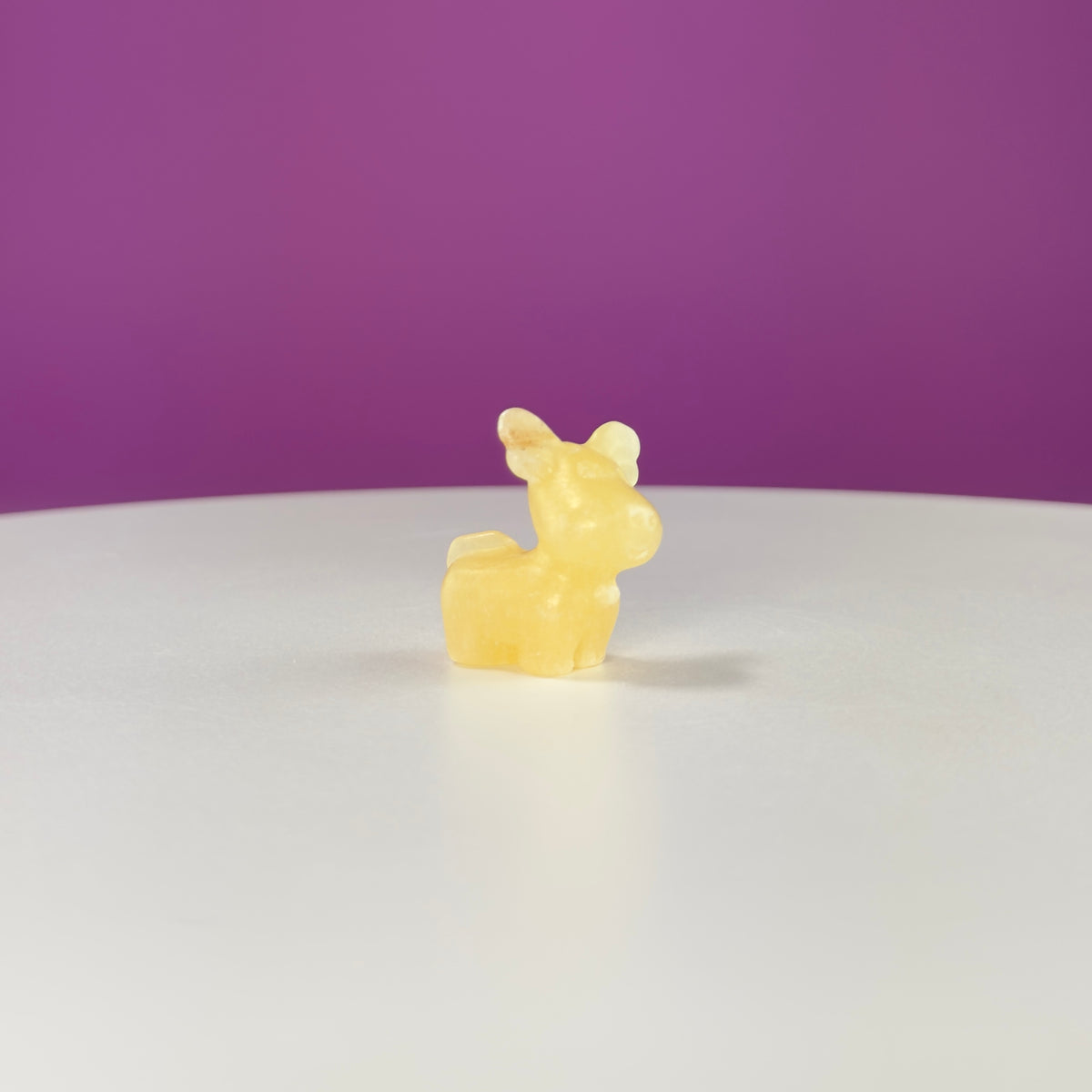 Mini Crystal Reindeer Carving – Choice of Stone