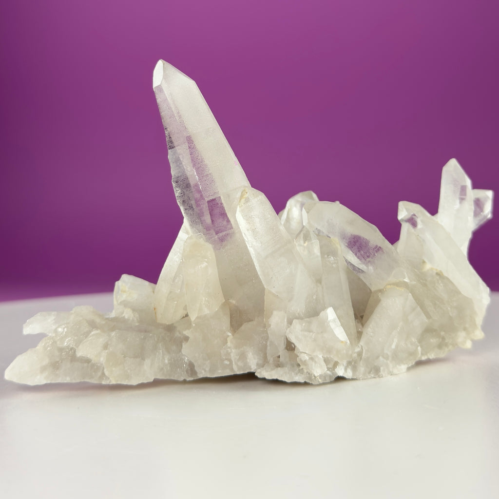 Brazilian Lemurian Quartz Crystal Cluster – 177g