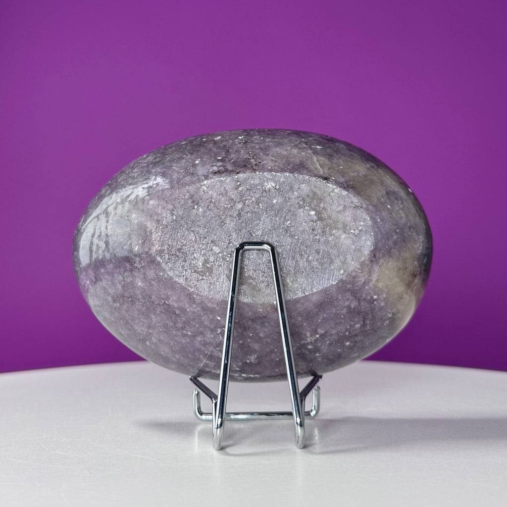 Lepidolite Bowl 351g – Madagascar Purple Crystal Dish