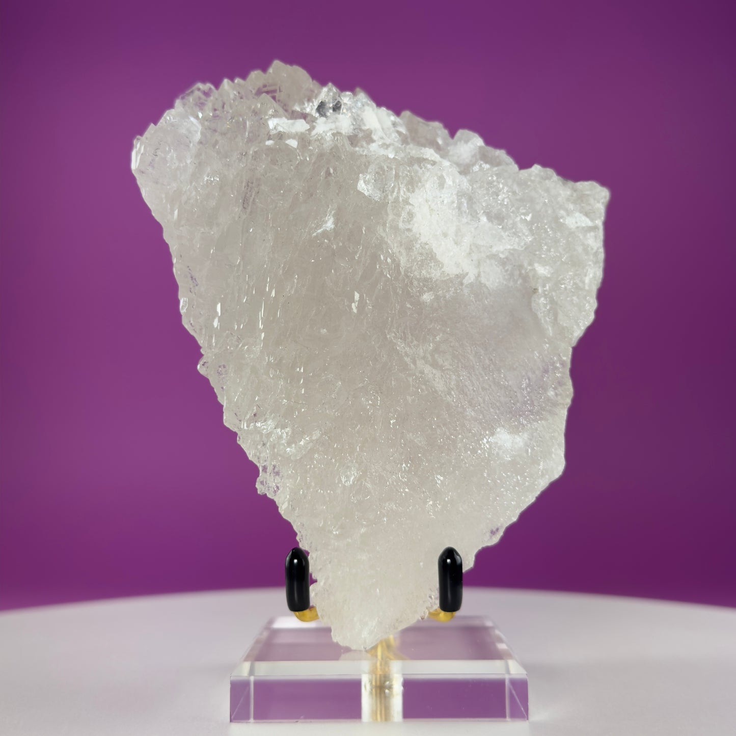 Collector Himalayan Elestial Quartz Cathedral Specimen • Skardu Pakistan • Large Natural Display Crystal with Stand