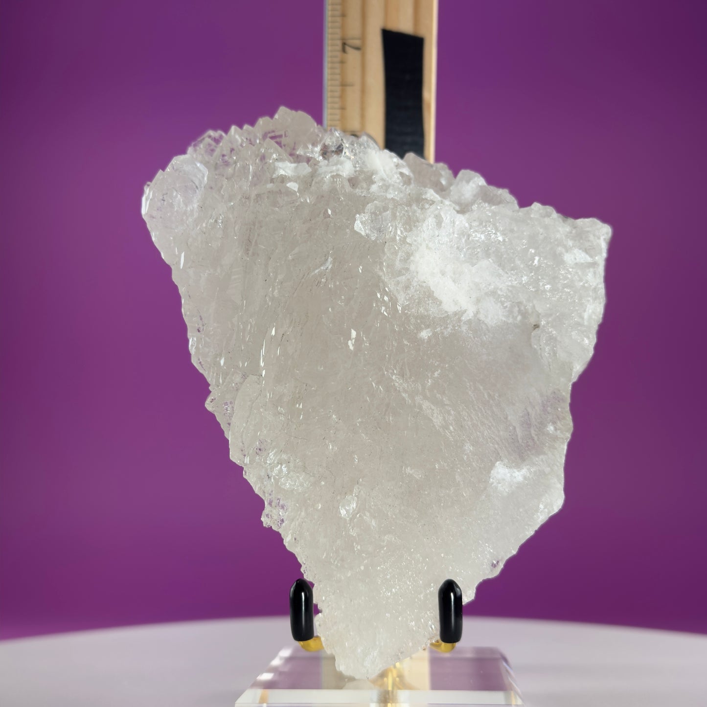Collector Himalayan Elestial Quartz Cathedral Specimen • Skardu Pakistan • Large Natural Display Crystal with Stand
