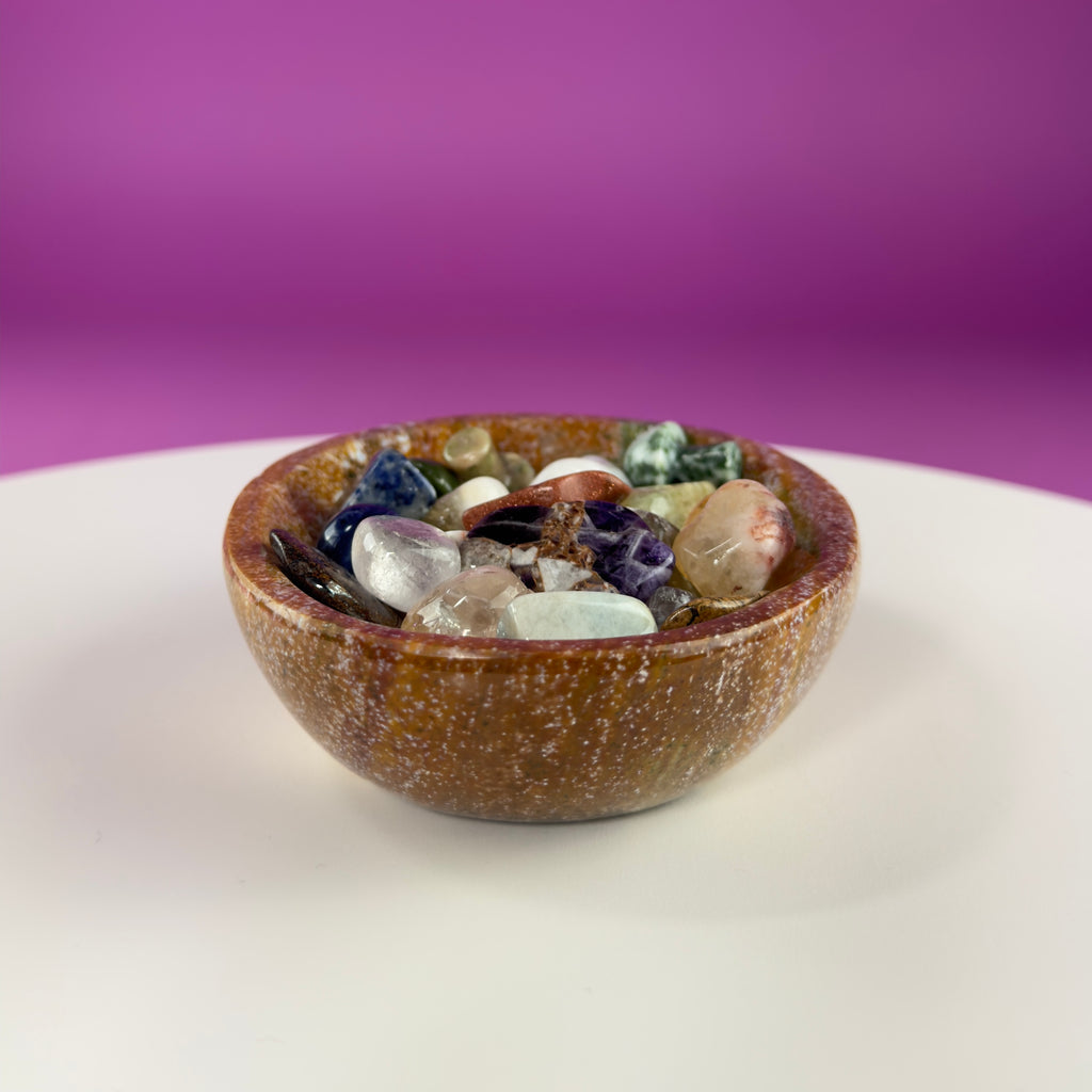 Ocean Jasper Bowl – Crystal Offering & Decorative Dish