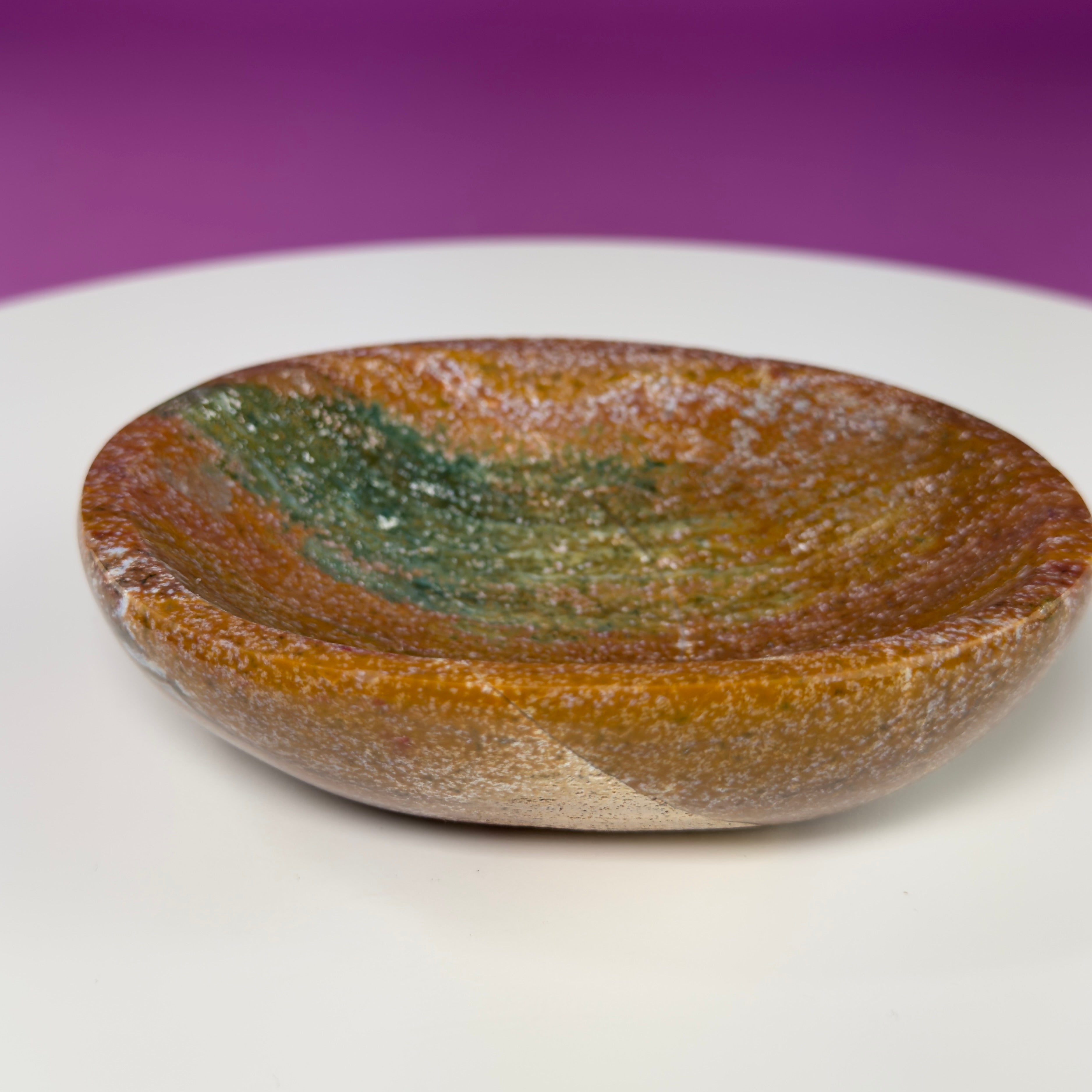 Ocean Jasper Bowl – Crystal Offering & Decorative Dish