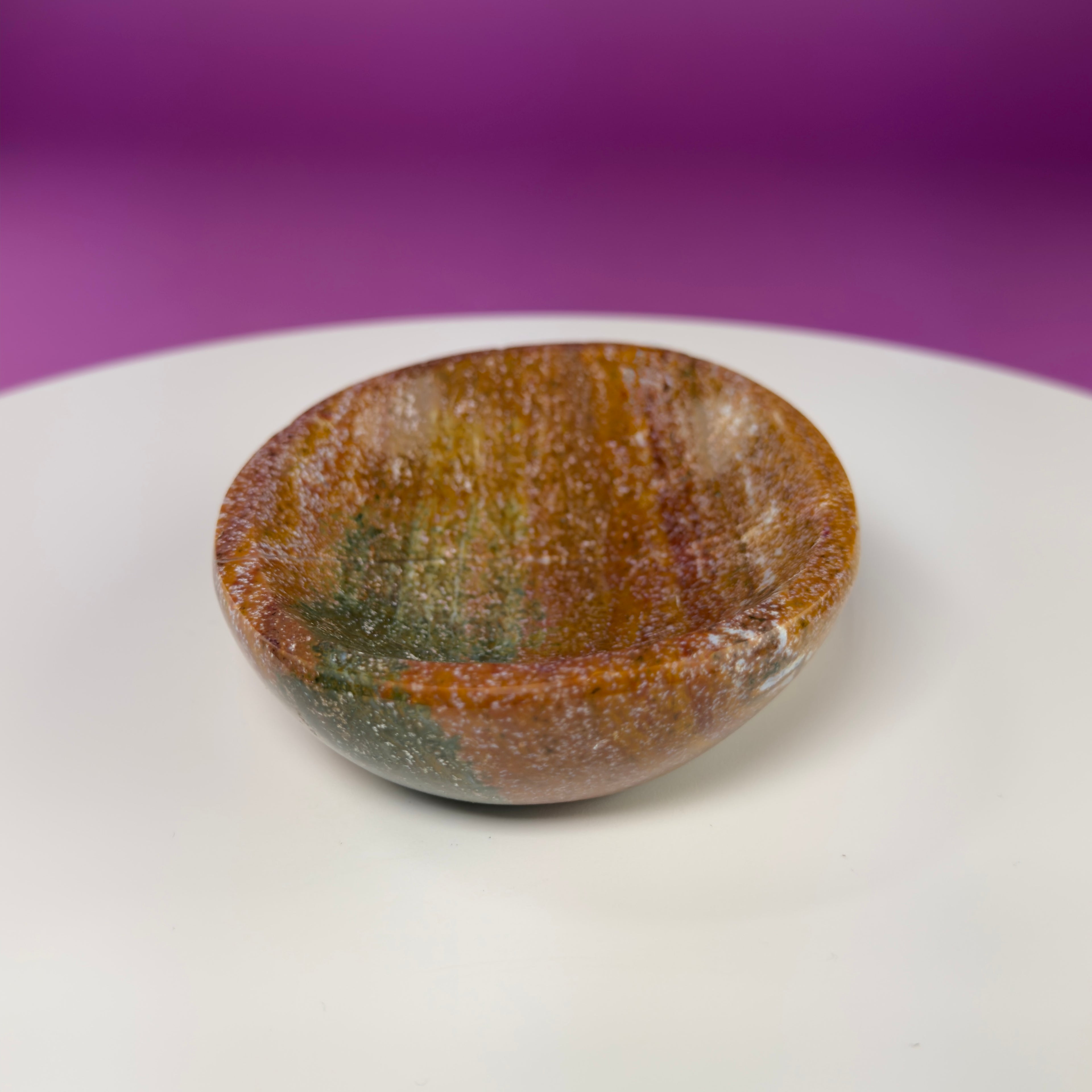 Ocean Jasper Bowl – Crystal Offering & Decorative Dish