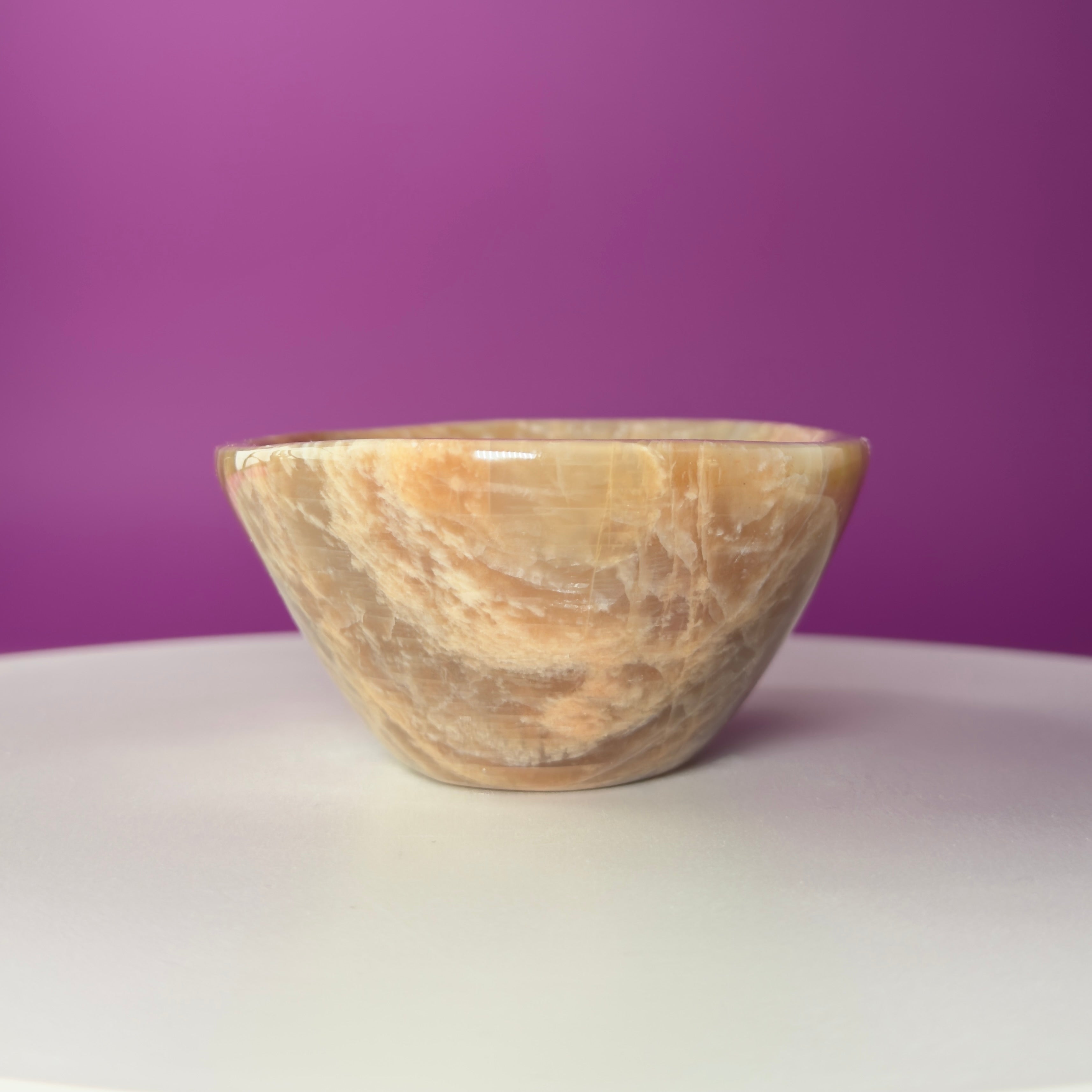 Moonstone Bowl | Crystal Charging & Ritual Offering Dish for Energy Work