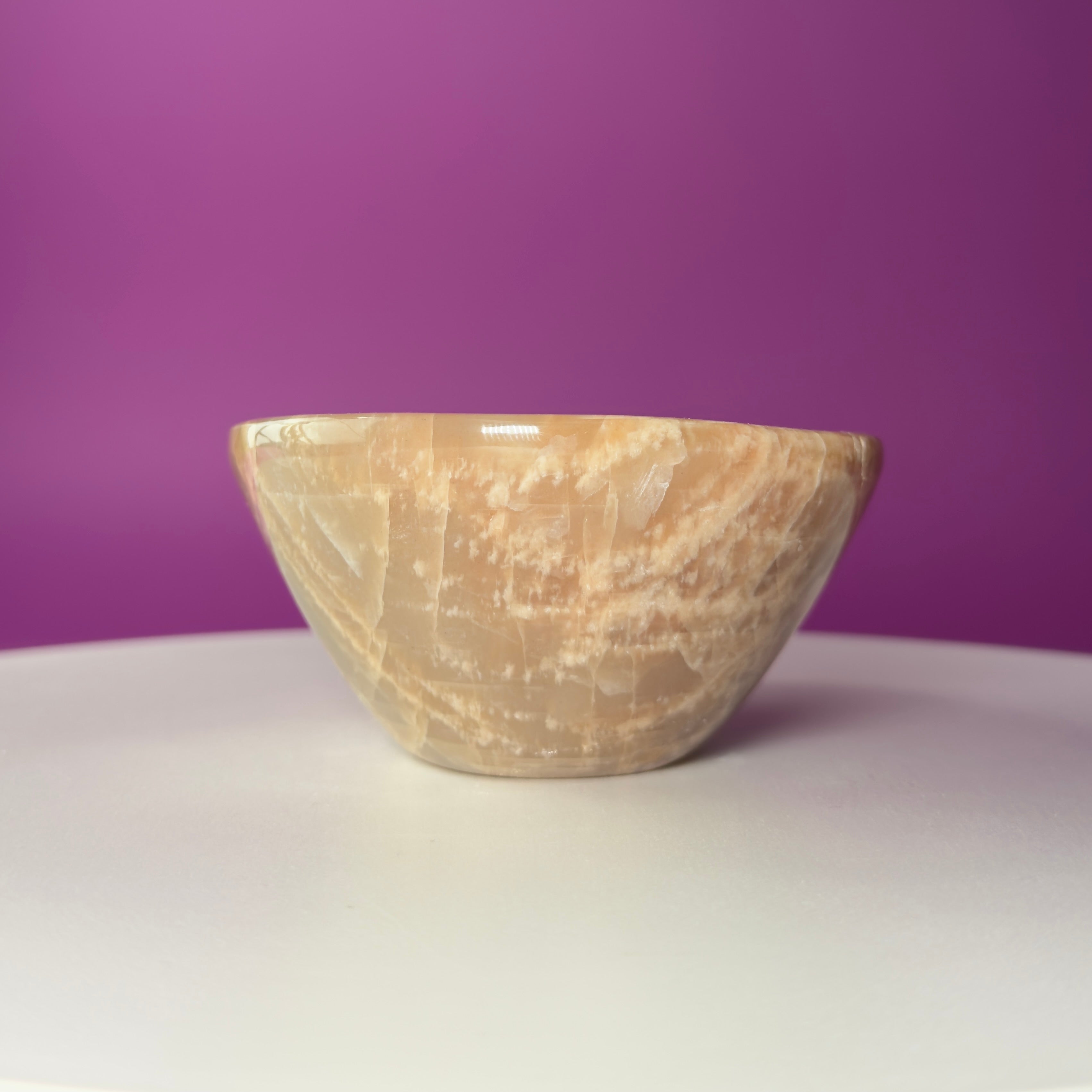 Moonstone Bowl | Crystal Charging & Ritual Offering Dish for Energy Work