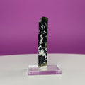 Stak Nala Tourmaline in Matrix Specimen – Pakistan Collector Crystal with Display Base