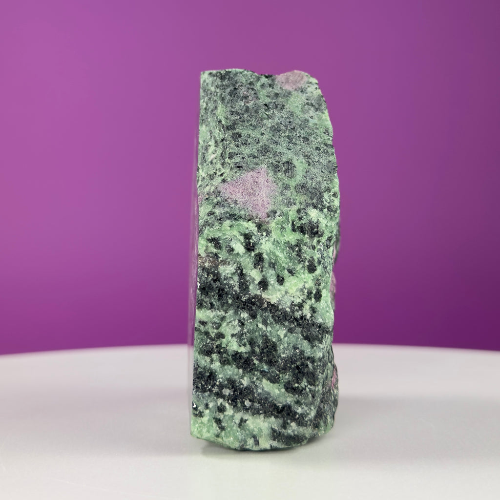 Ruby Zoisite Semi-Polished UV Reactive Specimen
