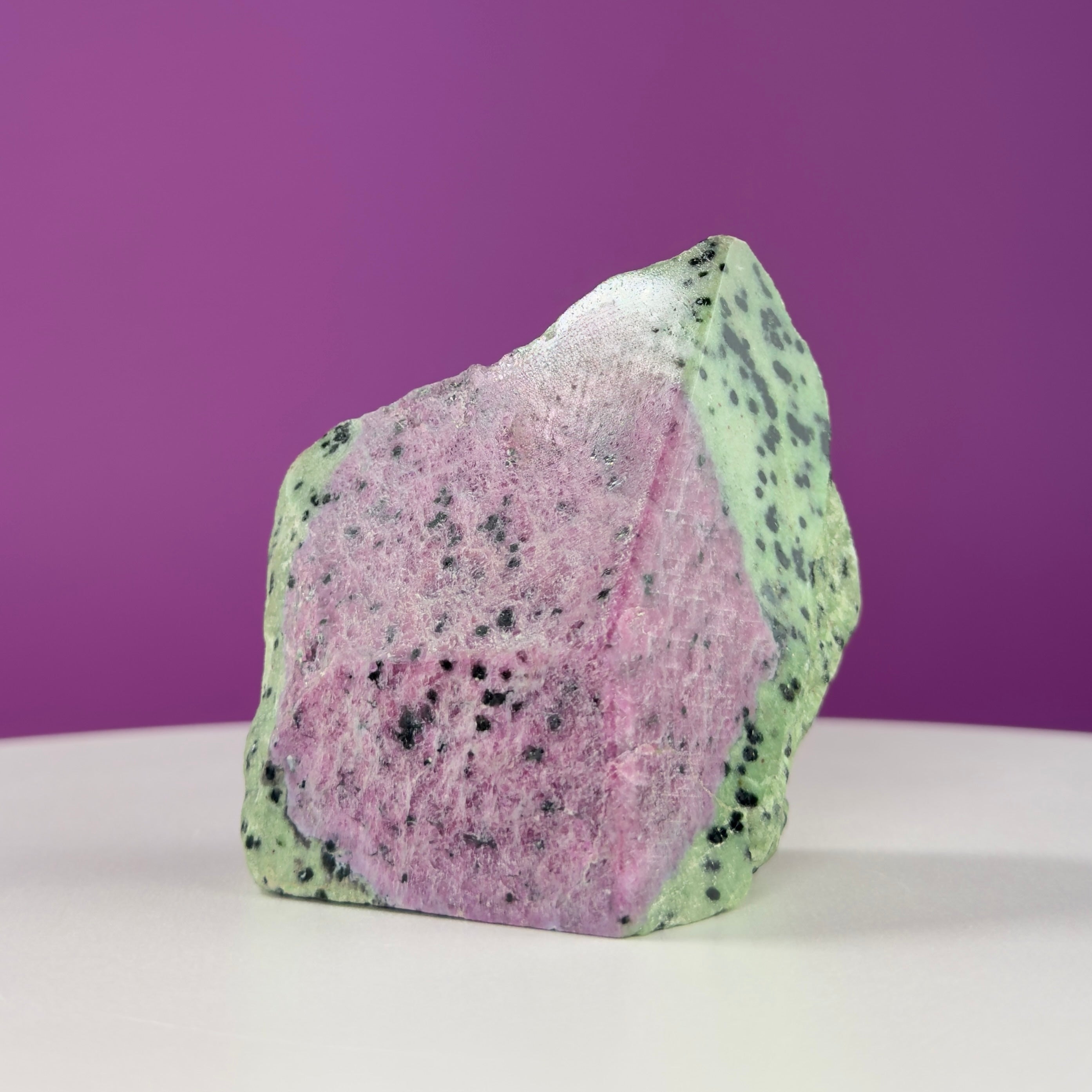Ruby Zoisite UV Reactive Display Specimen