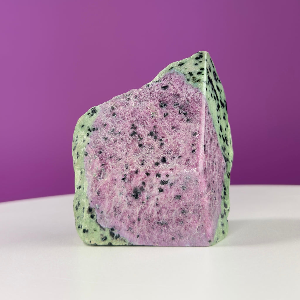 Ruby Zoisite UV Reactive Display Specimen