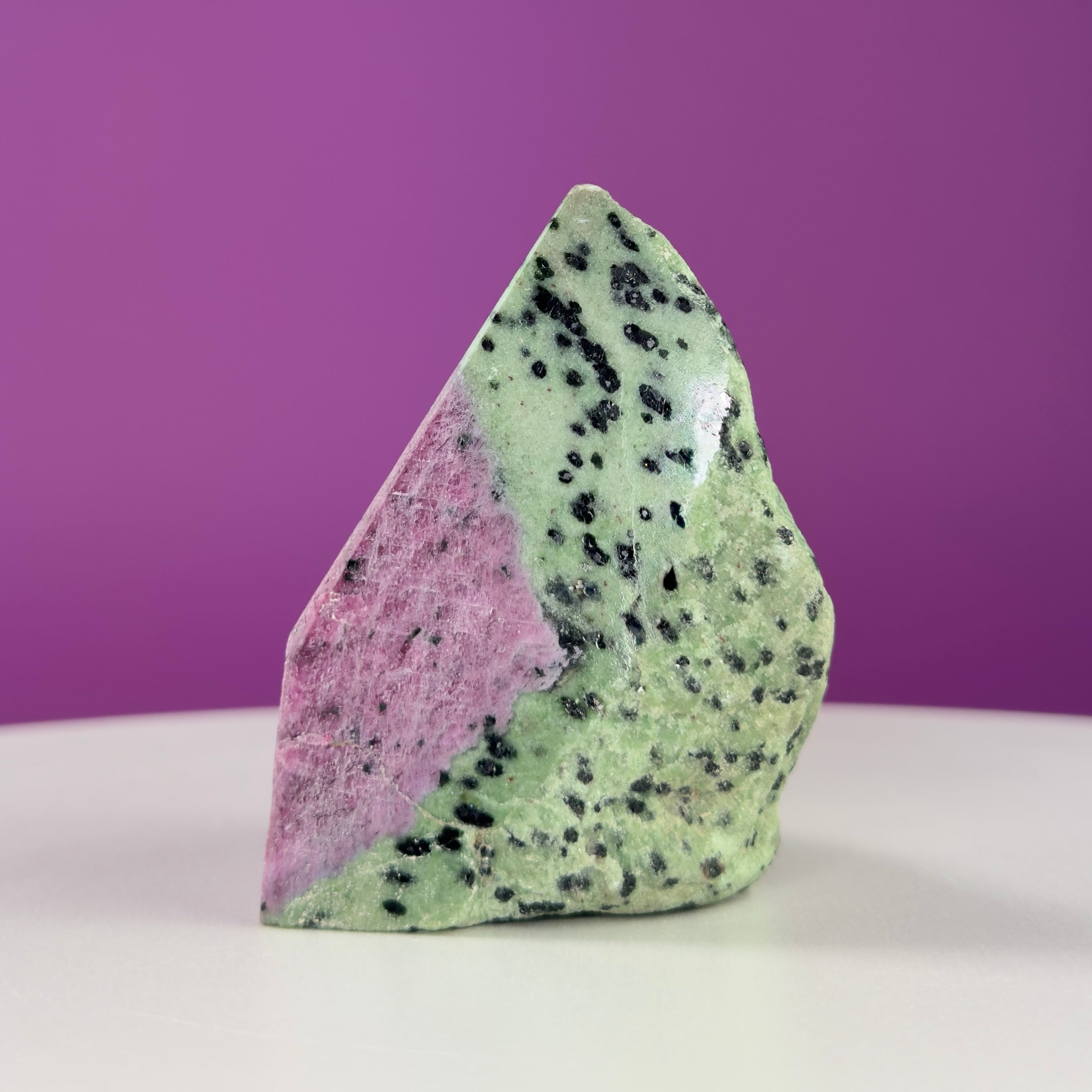 Ruby Zoisite UV Reactive Display Specimen