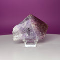 Super 7 Polished Specimen on Acrylic Stand | Brazilian Crystal Display