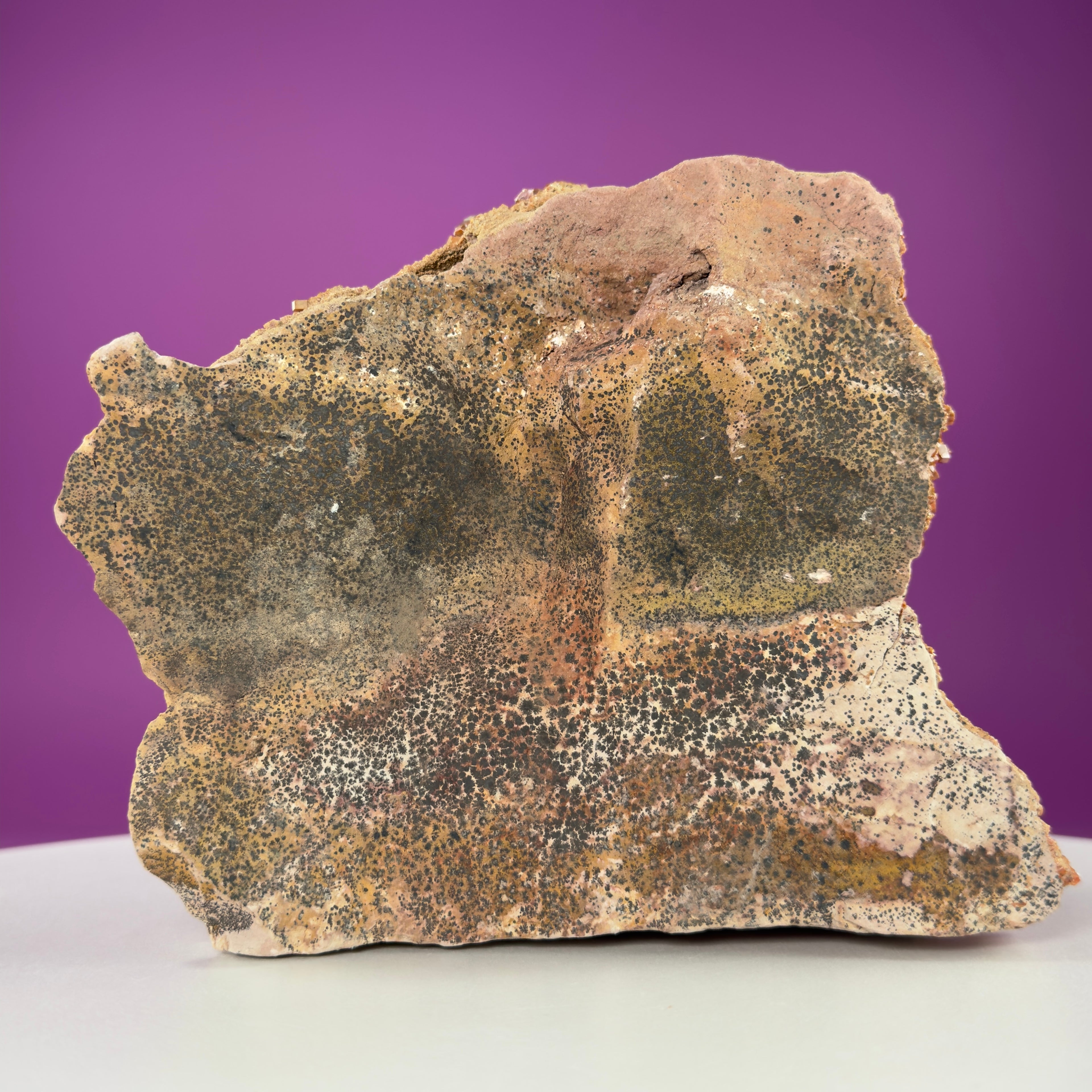 Vanadinite Cluster Stone (Arizona), Large 3.5 Pound Mineral Specimen