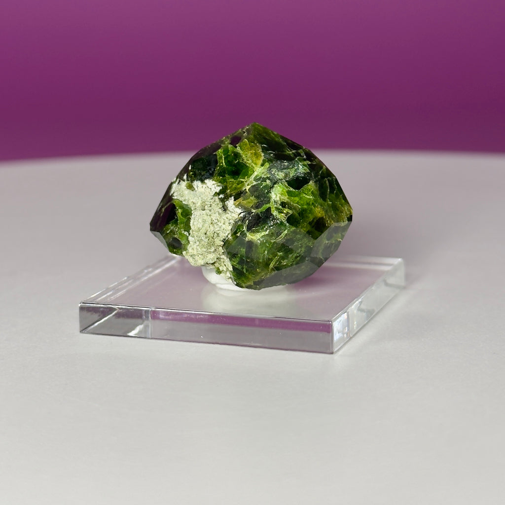 Chromium Garnet Specimen (Pakistan) | Collector Mineral with Display Box