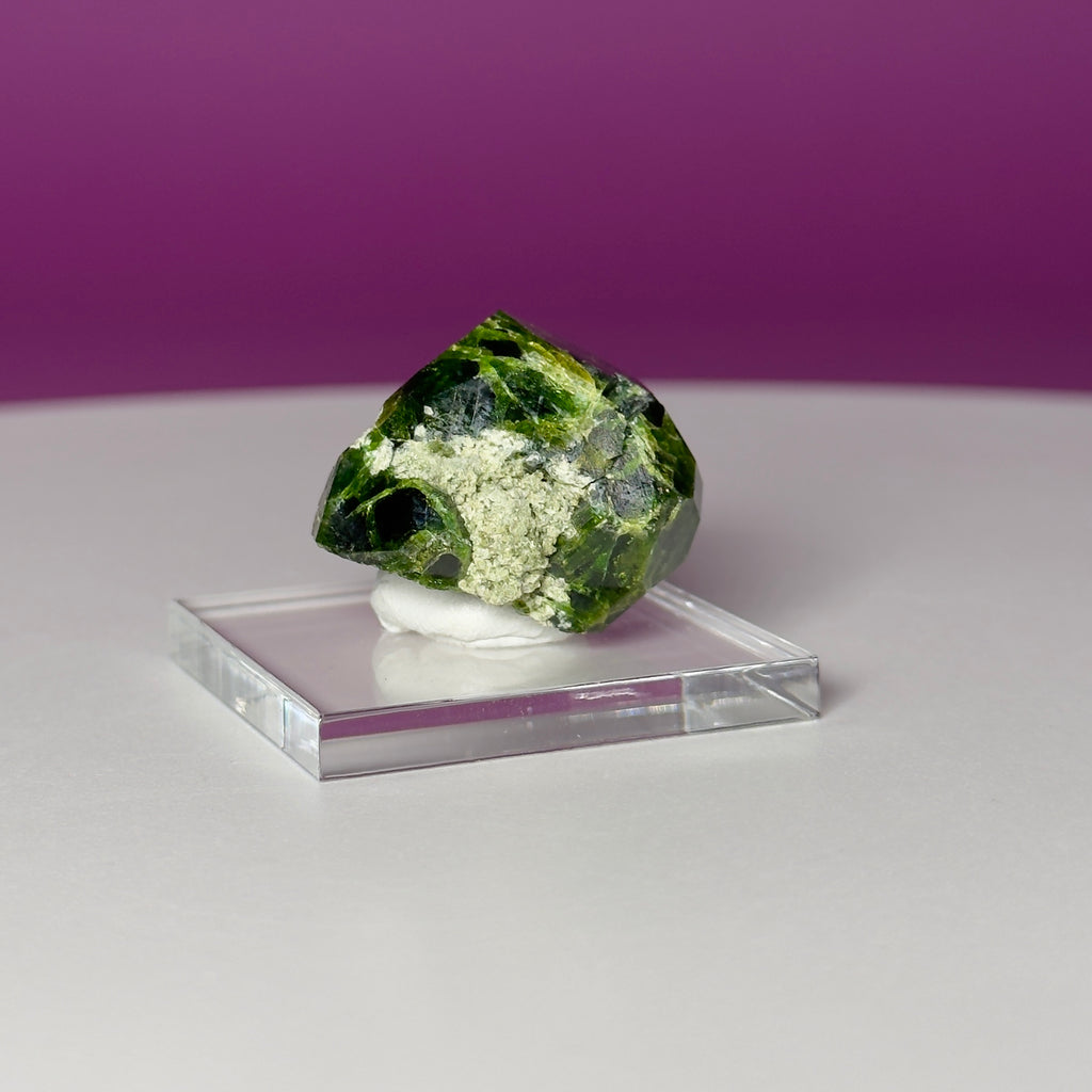 Chromium Garnet Specimen (Pakistan) | Collector Mineral with Display Box