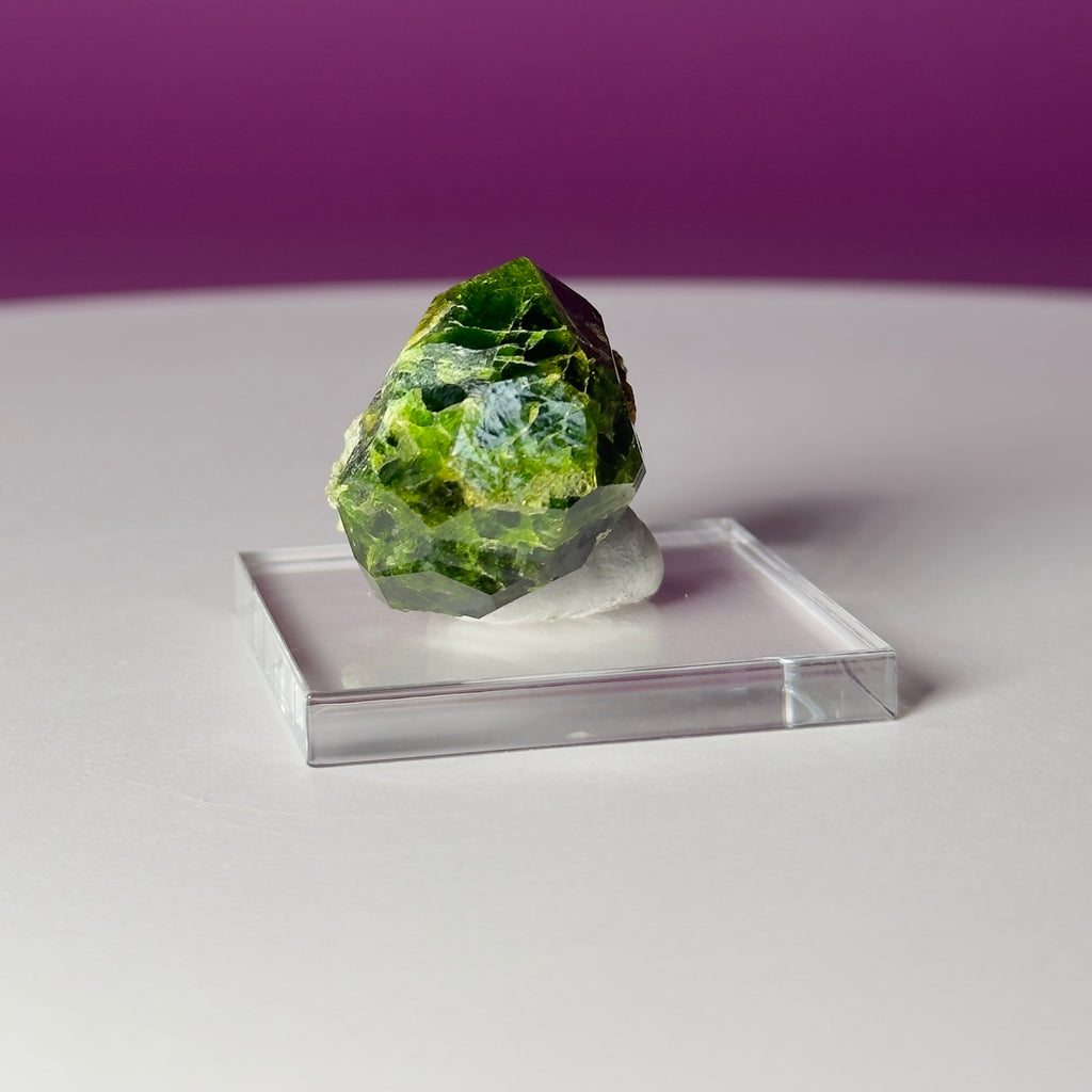 Chromium Garnet Specimen (Pakistan) | Collector Mineral with Display Box