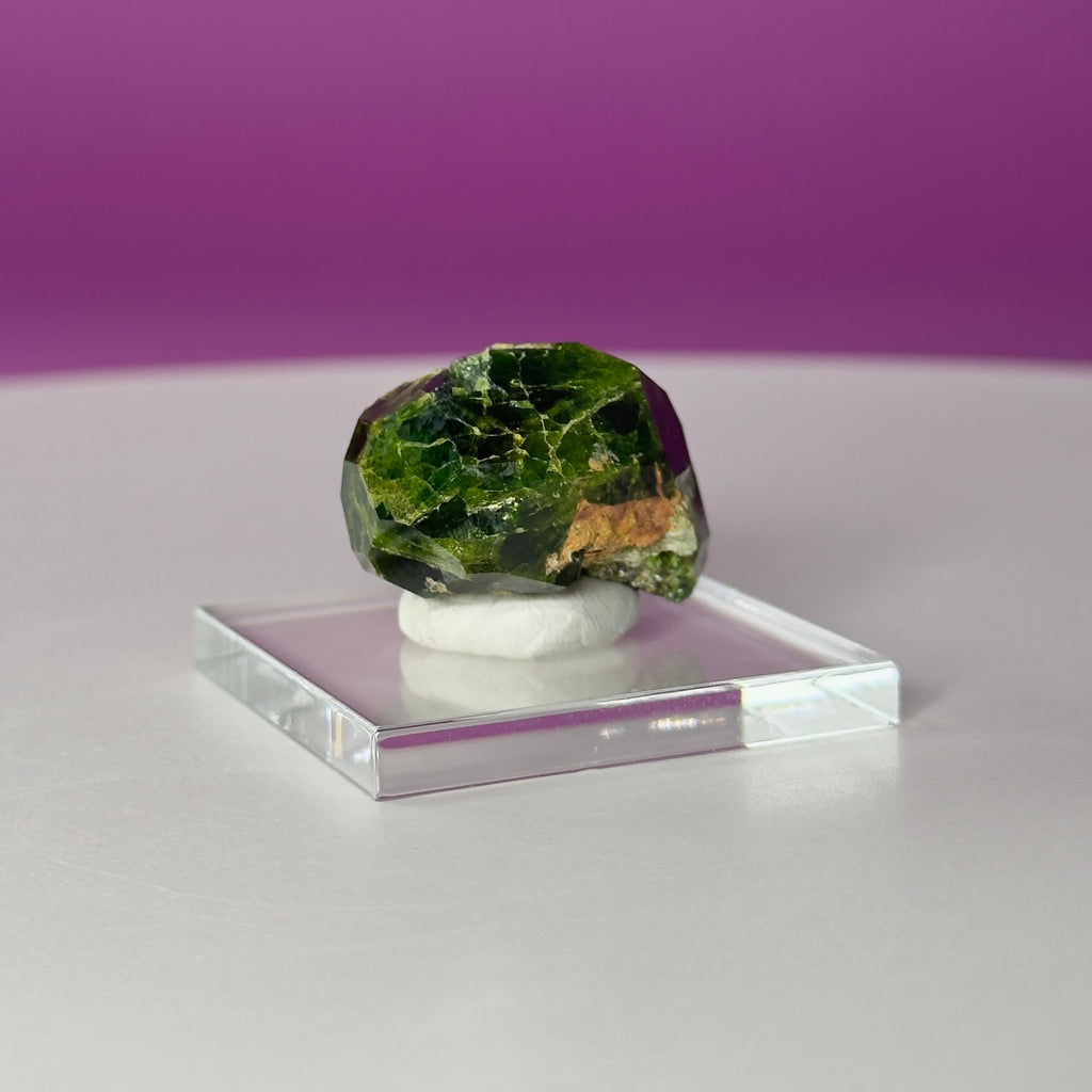 Chromium Garnet Specimen (Pakistan) | Collector Mineral with Display Box
