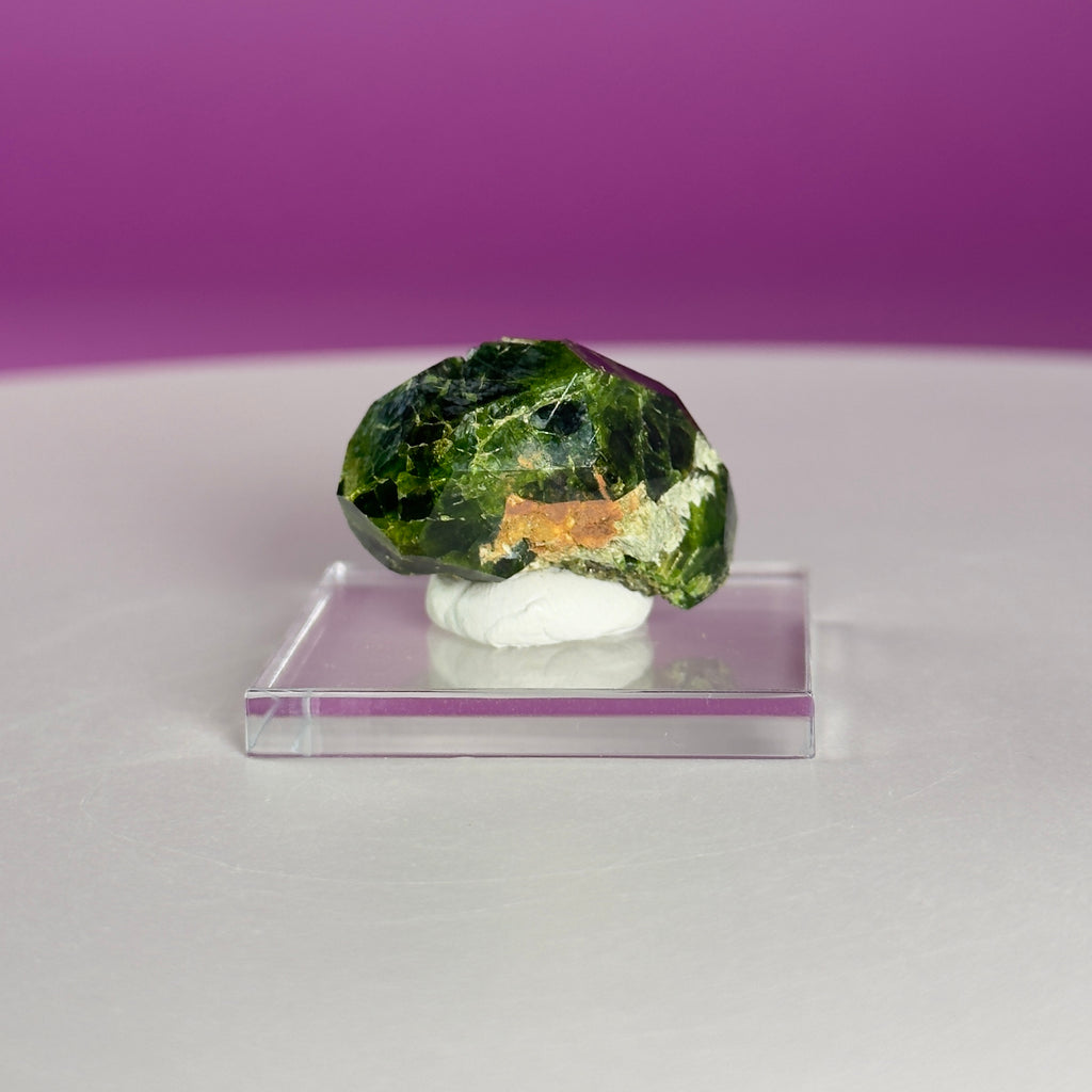 Chromium Garnet Specimen (Pakistan) | Collector Mineral with Display Box