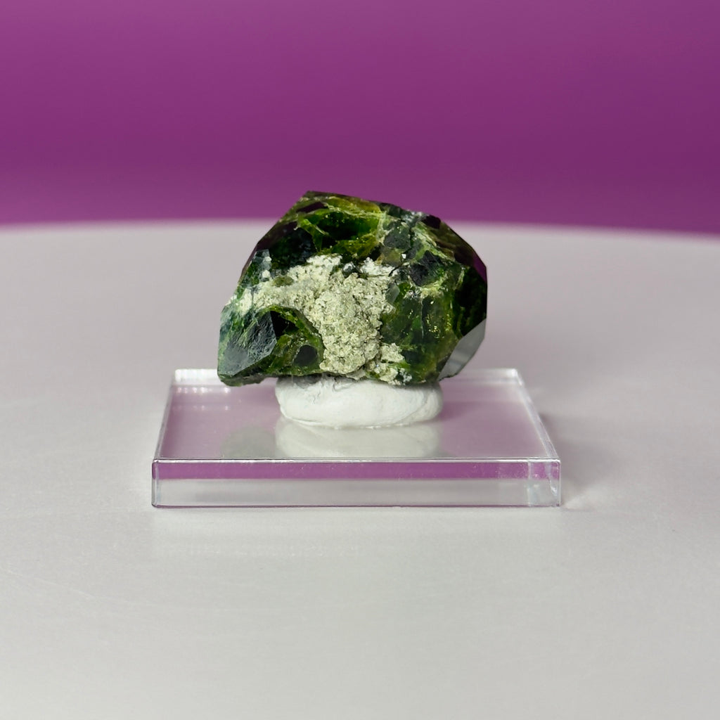 Chromium Garnet Specimen (Pakistan) | Collector Mineral with Display Box