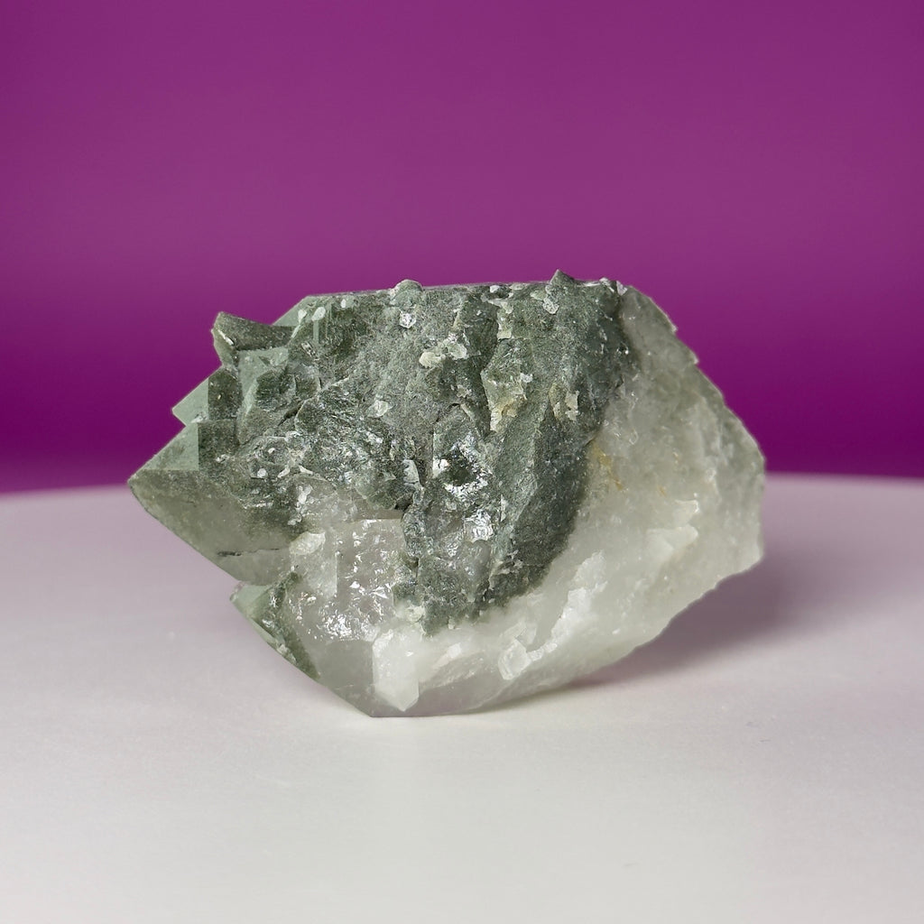 Chlorite Quartz Crystal Specimen from Pakistan