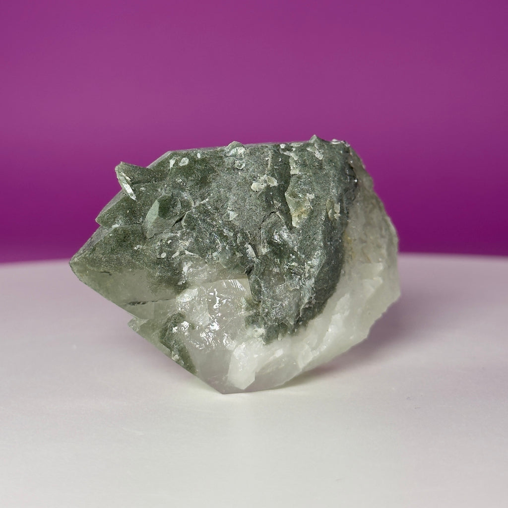 Chlorite Quartz Crystal Specimen from Pakistan